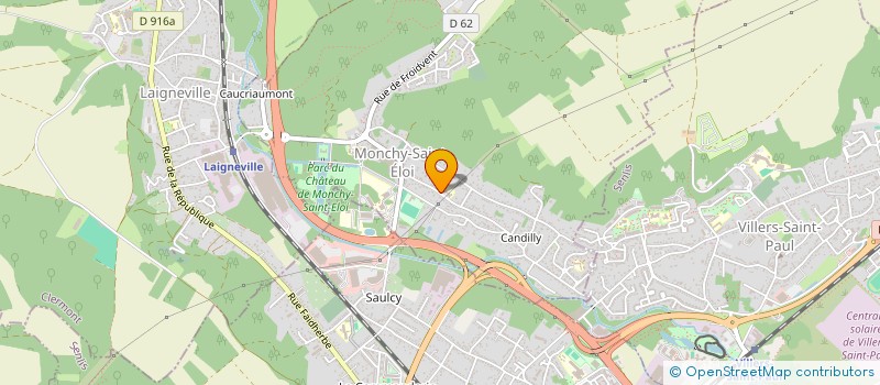 localisation de l'entreprise BATIPRO 60  MONCHY-SAINT-ELOI