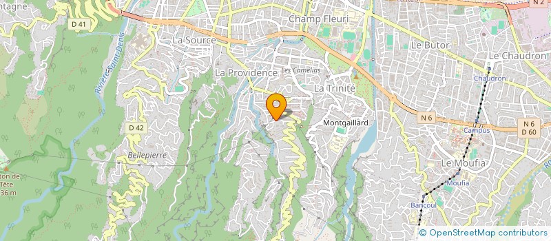 localisation de l'entreprise BATIPRO DEVELOPPEMENT à SAINT-DENIS