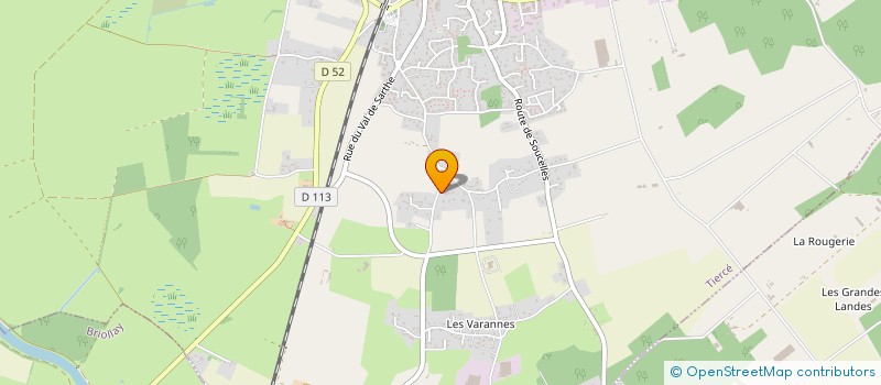 localisation de l'entreprise BATIPRO OSIER à TIERCE