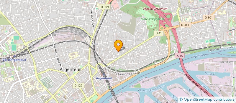 localisation de l'entreprise BATIPRO-PLUS  ARGENTEUIL