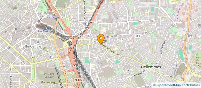localisation de l'entreprise BATIPRO SERVICES à LILLE