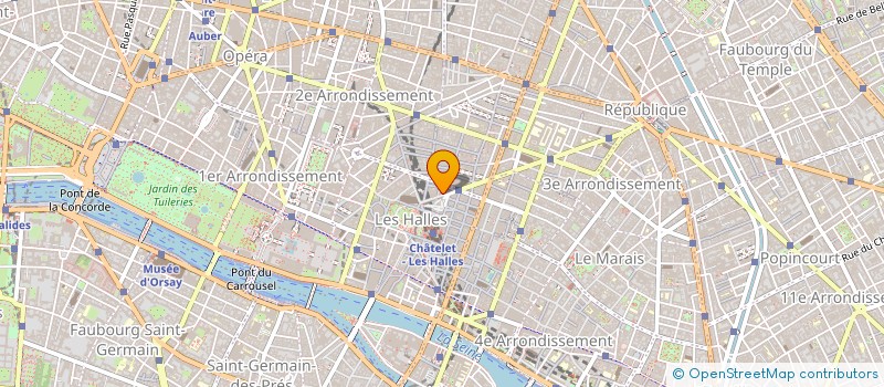 localisation de l'entreprise BATIPROM à PARIS