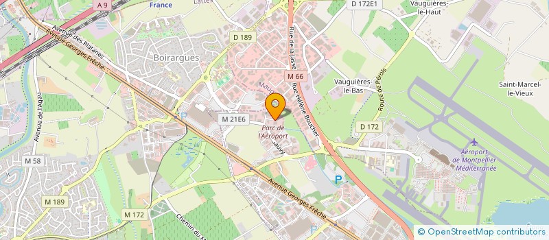localisation de l'entreprise BATIPROM à PEROLS