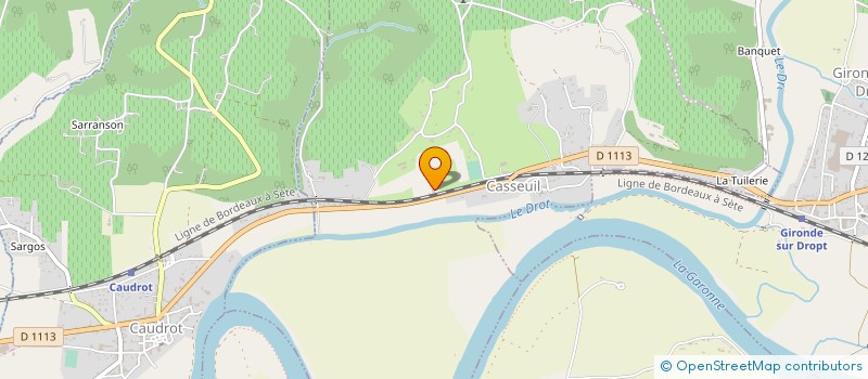 localisation de l'entreprise BATIPROOF  CASSEUIL