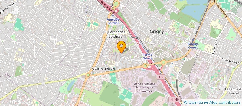 localisation de l'entreprise BATIPROSPE à GRIGNY
