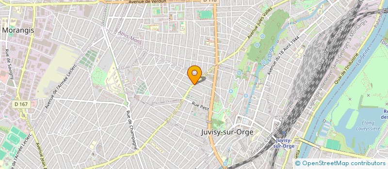 localisation de l'entreprise BATIR DE A A Z à JUVISY-SUR-ORGE