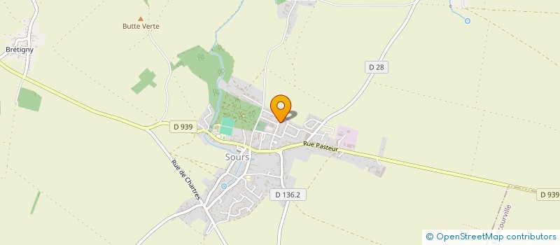 localisation de l'entreprise BATIR DES 2 MAINS à SOURS