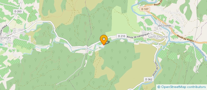 localisation de l'entreprise BATIR DURABLE  SAINT-THOME