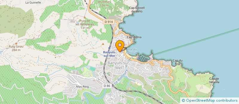 localisation de l'entreprise BATIR-ECO  BANYULS-SUR-MER