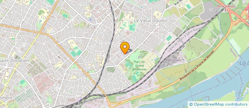 localisation de l'entreprise BATIR EN PIERRE à NANTES