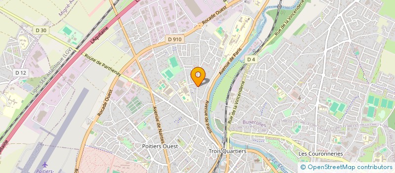 localisation de l'entreprise BATIR ENSEMBLE LA SOLIDARITE (BELS) à POITIERS