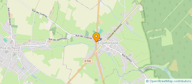 localisation de l'entreprise BATIR ET RENOVER  ENGLEFONTAINE