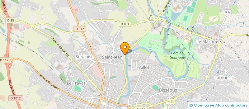 localisation de l'entreprise BATIR EURL  CASTRES