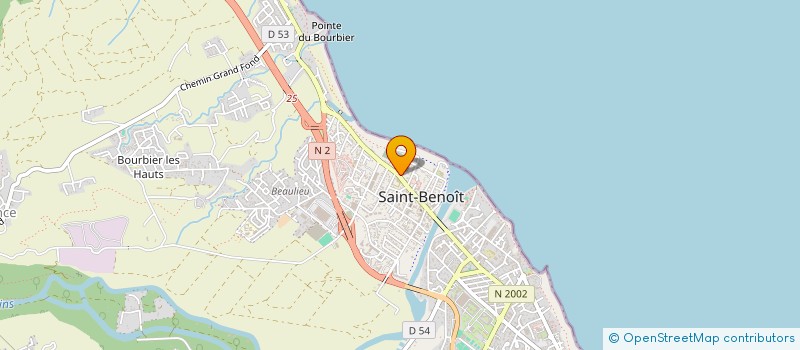 localisation de l'entreprise BATIR NOTRE ILE ANSANM  SAINT-BENOIT