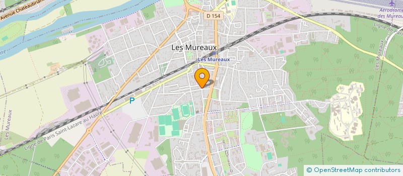 localisation de l'entreprise BATIR OUEST à LES MUREAUX