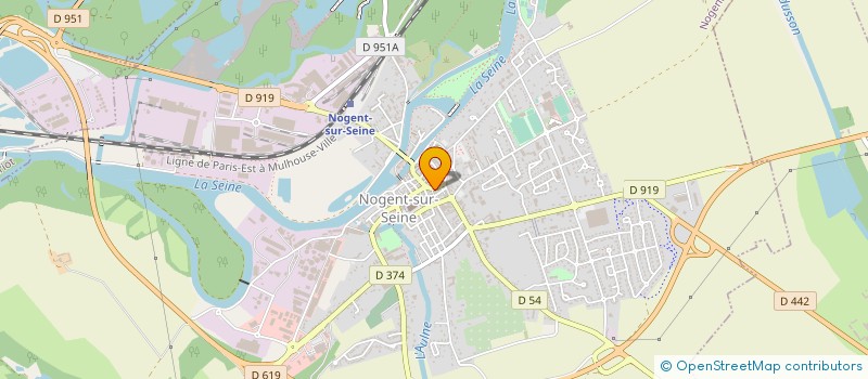 localisation de l'entreprise BATIR SERVICE à NOGENT-SUR-SEINE