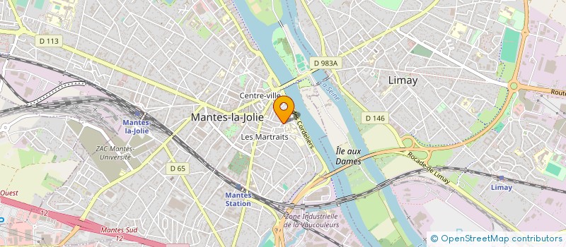 localisation de l'entreprise BATIR SERVICE  MANTES-LA-JOLIE