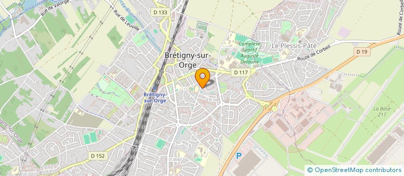 localisation de l'entreprise BATIRAD à BRETIGNY-SUR-ORGE