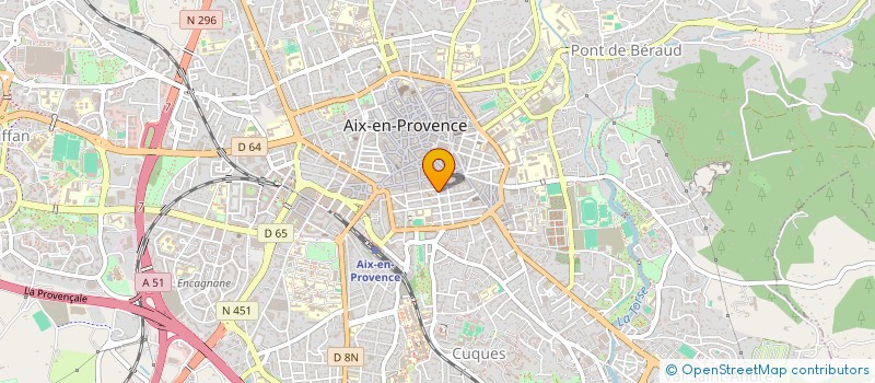 localisation de l'entreprise BATIRAIX à AIX-EN-PROVENCE