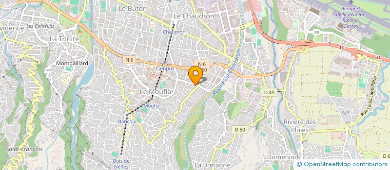 localisation de l'entreprise BATIRAMA à SAINT-DENIS
