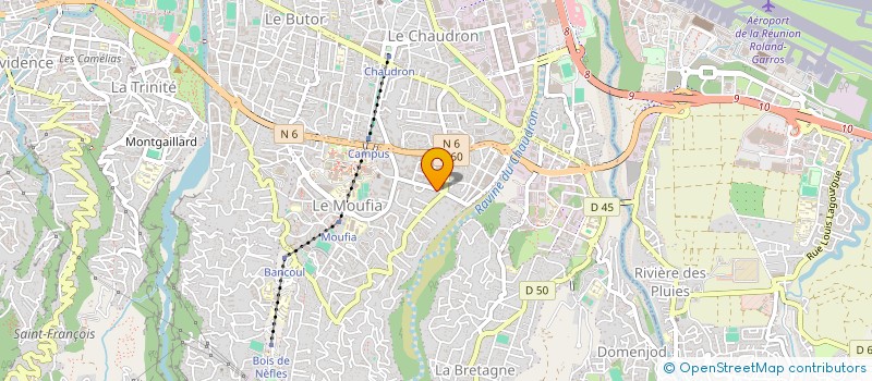 localisation de l'entreprise BATIRAMA INDUSTRIE à SAINT-DENIS