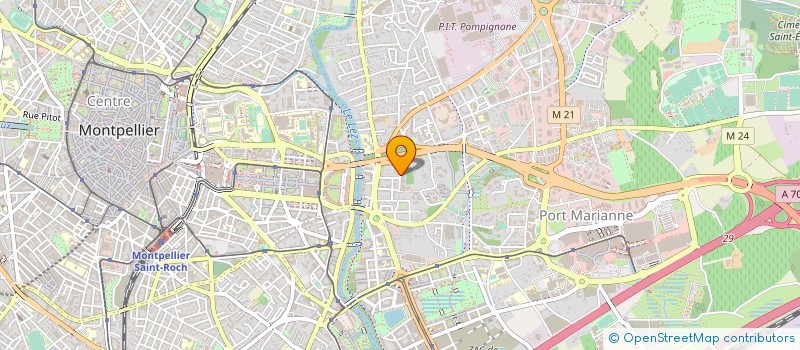 localisation de l'entreprise BATIRENO à MONTPELLIER
