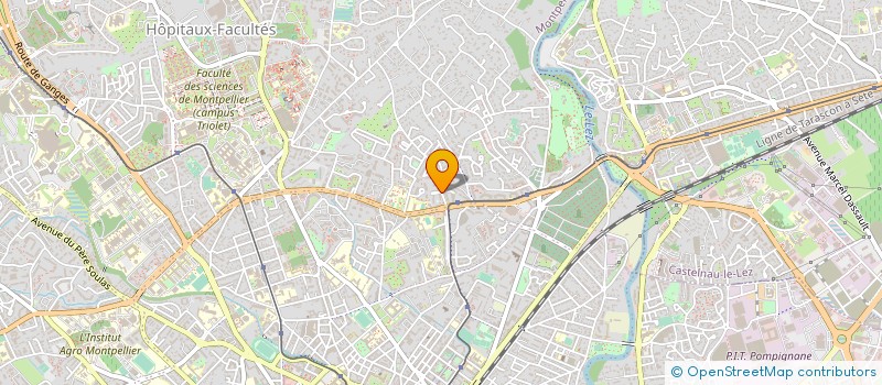 localisation de l'entreprise BATIRENO SAMI à MONTPELLIER
