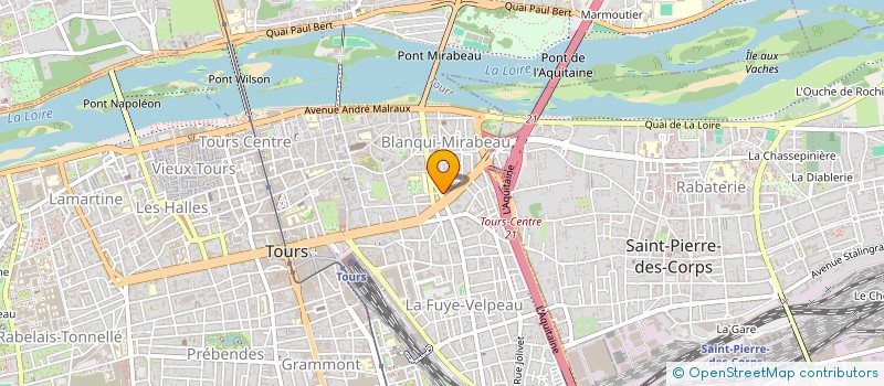 localisation de l'entreprise BATIRENOV  TOURS