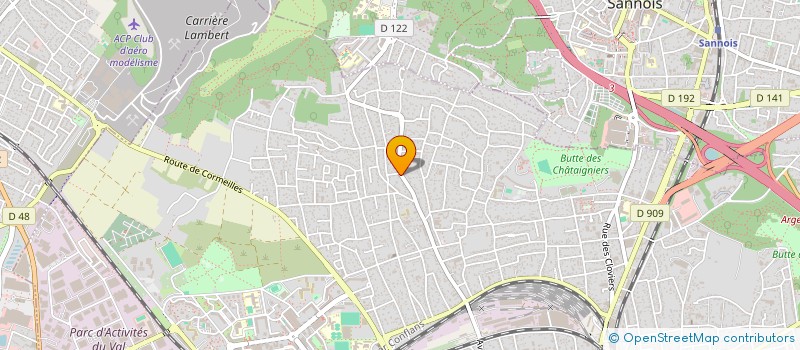 localisation de l'entreprise BATIRENOV SARL  ARGENTEUIL