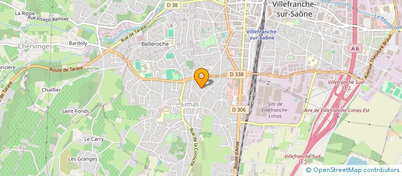 localisation de l'entreprise BATIRHONE  LIMAS