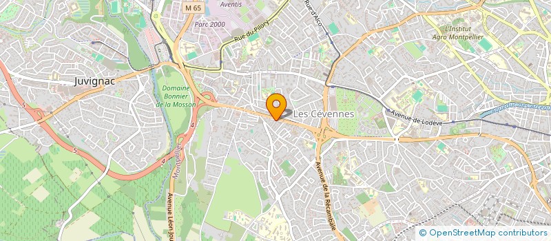 localisation de l'entreprise BATIROK MONTPELLIER à MONTPELLIER