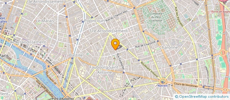 localisation de l'entreprise BATIRONS NOUS ENSEMBLE  PARIS