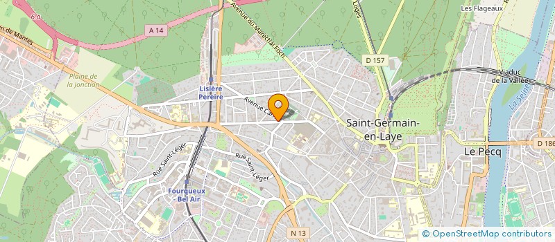 localisation de l'entreprise BATIRPRO  SAINT-GERMAIN-EN-LAYE