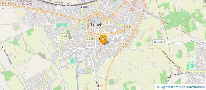 localisation de l'entreprise BATIRPRO  LUNEL