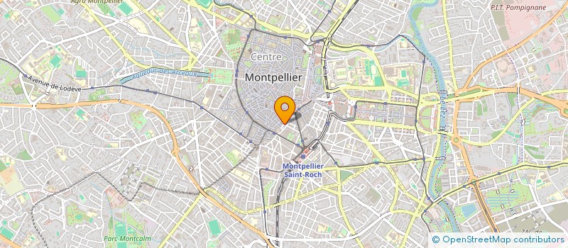 localisation de l'entreprise BATIS 34 à MONTPELLIER