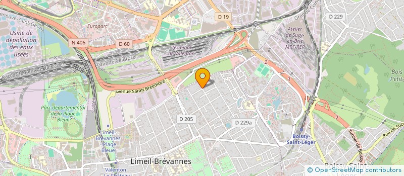 localisation de l'entreprise BATIS  LIMEIL-BREVANNES