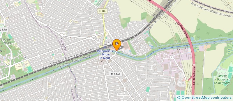 localisation de l'entreprise BATIS  VILLEPARISIS