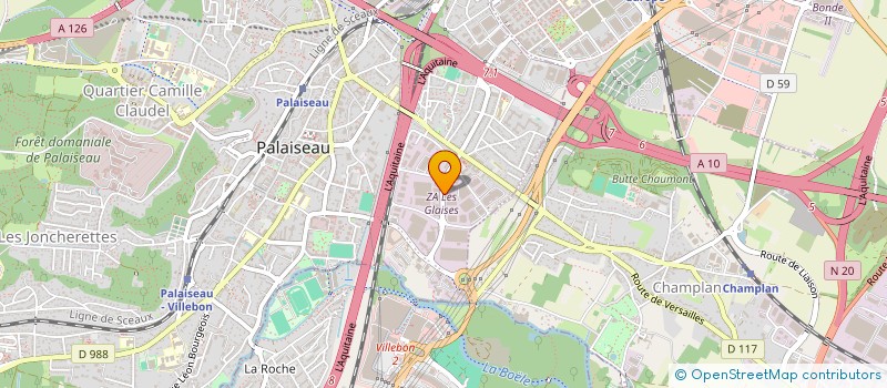 localisation de l'entreprise BATIS ALL à PALAISEAU