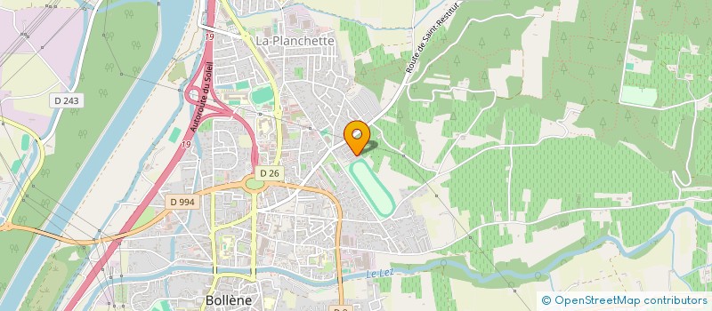 localisation de l'entreprise BATIS POINT FR à BOLLENE