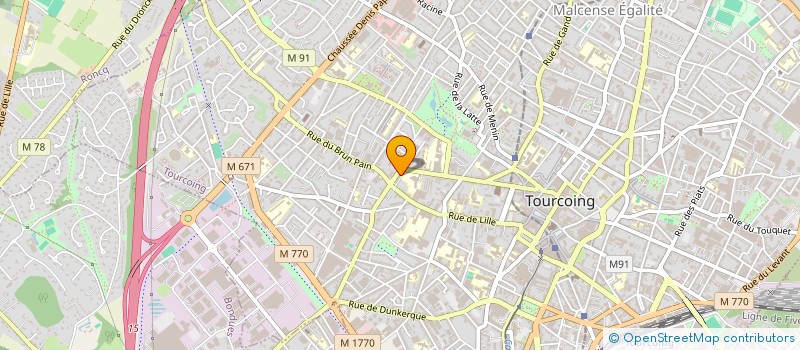 localisation de l'entreprise BATIS RENOVATION  TOURCOING