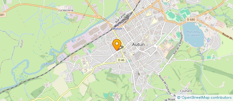localisation de l'entreprise BATIS SARL à AUTUN
