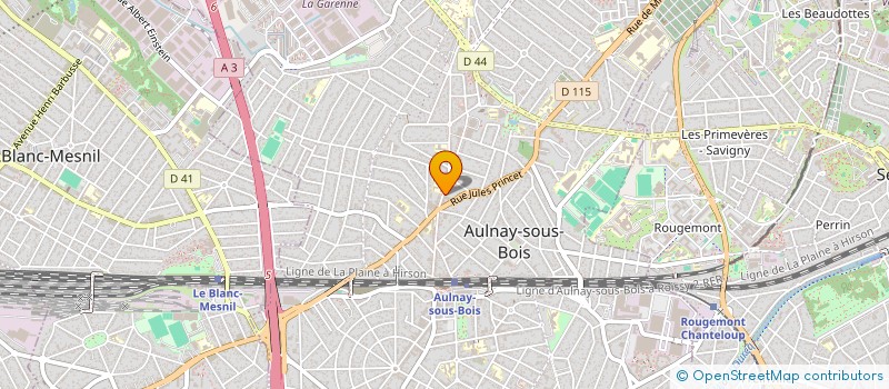 localisation de l'entreprise BATISAS à AULNAY-SOUS-BOIS