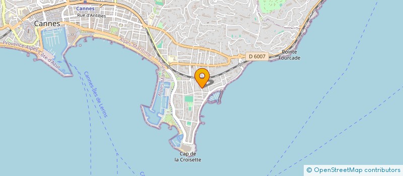 localisation de l'entreprise BATISERVICE06 à CANNES