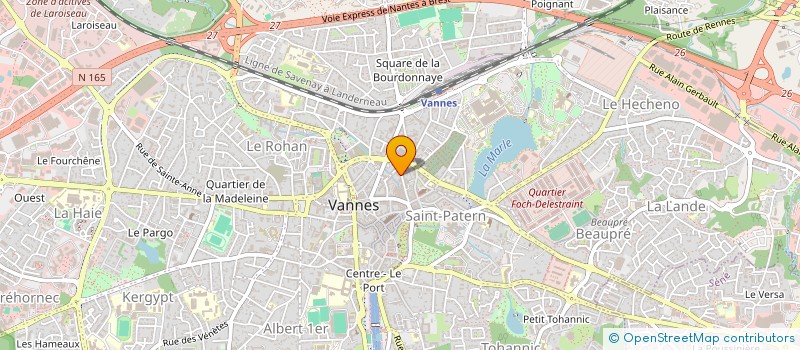 localisation de l'entreprise BATISFERA à VANNES