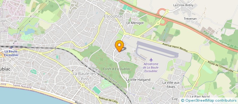 localisation de l'entreprise BATISLOT  LA BAULE-ESCOUBLAC