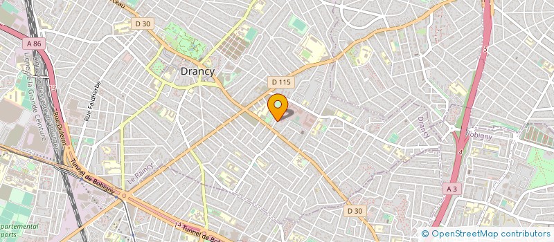 localisation de l'entreprise BATISMA à DRANCY