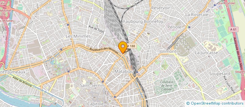 localisation de l'entreprise BATISOL 31 à TOULOUSE