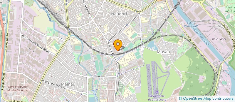 localisation de l'entreprise BATISOL à STRASBOURG