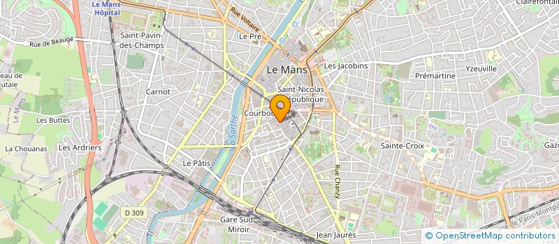 localisation de l'entreprise BATISOL  LE MANS