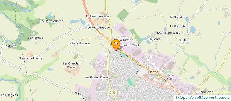 localisation de l'entreprise BATISOL  BEAUPREAU-EN-MAUGES